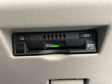 ETC車載器付きです。高速道路の料金所もスムーズに通過できます。