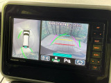 【全方位モニター用カメラ】専用のカメラにより、上から見下ろしたような視点で360度クルマの周囲を確認することができます☆縦列駐車や幅寄せ時に活躍してくれます♪