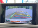 【バックカメラ】駐車時に後方がリアルタイム映像で確認できます。大型商業施設や立体駐車場での駐車時や、夜間のバック時に大活躍!運転スキルに関わらず、今や必須となった装備のひとつです!