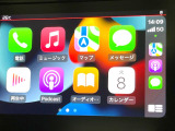 ●Apple Car Play:スマホとの有線接続で、ナビ・オーディオ再生などスマホのアプリ機能が画面でも使える便利機能です!