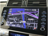 純正ナビを装備。タッチパネル式で使いやすく、お出かけもラクラクです。