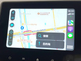 ●Apple Car Play:スマホとの有線接続で、ナビ・オーディオ再生などスマホのアプリ機能が画面でも使える便利機能です!