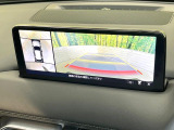 【360&deg;ビューモニター】専用のカメラにより、上から見下ろしたような視点で360度クルマの周囲を確認することができます☆縦列駐車や幅寄せ時に活躍してくれます♪