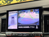【マルチアラウンドモニター】専用のカメラにより、上から見下ろしたような視点で360度クルマの周囲を確認することができます☆死角部分も確認しやすく、狭い場所での切り返しや駐車もスムーズに行えます。