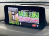 【360&deg;ビューモニター】専用のカメラにより、上から見下ろしたような視点で360度クルマの周囲を確認することができます☆死角部分も確認しやすく、狭い場所での切り返しや駐車もスムーズに行えます。