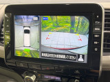 【アラウンドビューモニター】専用のカメラにより、上から見下ろしたような視点で360度クルマの周囲を確認することができます☆死角部分も確認しやすく、狭い場所での切り返しや駐車もスムーズに行えます。