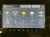 【9インチナビ】TV CD/DVD再生やBluetoothオーディオなど多彩なメディアに対応したメモリーナビを装備しています。