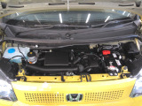 自慢のエンジンはパワードbyHONDAです。精度とバランスにこだわって、低回転からスムースなパワーを発揮します。