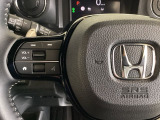 オーディオのチャンネル変更やボリュームなどの操作スイッチの他に、レフトセレクターホイールがついています。中央部を指先で上下に動かすことで、マルチインフォメーション・ディスプレイの各表示が確認できます。
