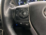 ステアリング左側のスイッチでオーディオの操作が手元でできますので運転の妨げにならないので安心して運転できます。
