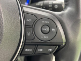 【レーダークルーズコントロール】高速道路での長距離走行が楽に!!自動で速度を保つクルーズコントロールが、衝突軽減システムと連携し、前方の車両を感知して車間を保つように速度調節してくれます!!