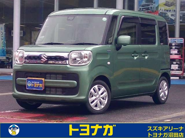 スペーシア ハイブリッド(HYBRID)  X 4WD スズキセーフティサポート 純正8インチナビ