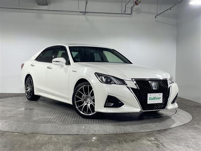 クラウンアスリート ハイブリッド 2.5 S 本革シート サンルーフ