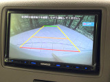 【バックカメラ】駐車時に後方がリアルタイム映像で確認できます。大型商業施設や立体駐車場での駐車時や、夜間のバック時に大活躍!運転スキルに関わらず、今や必須となった装備のひとつです!