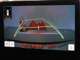 バックガイドモニターを装備しています、車庫入れもラクラクです。