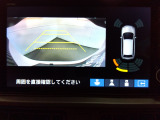 バックに入れれば、夜間でも、立体駐車場でもバック時にはリアル映りますので、安心安全をサポートします