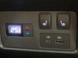 【前席+後席シートヒーター】寒い日に重宝するシートヒーターを後席にも装備!エアコンより早く温まってくれるので寒がりの人も安心ですね♪エアコンの温風は乾燥するから苦手、という方にもをおすすめです。