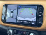 まるで上から見下ろしたように確認が出来るアラウンドビューモニターが装備されております!