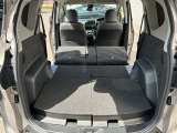 シートが倒せて荷物も楽々