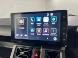 スマホ連携9インチディスプレイオーディオがついています。簡単接続でナビや音楽など気軽に楽しめるのが魅力です♪