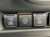 両側電動スライドドア付き、運転席にいながら開閉もラクラク