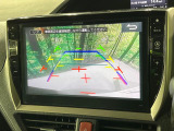 【バックカメラ】駐車時に後方がリアルタイム映像で確認できます。大型商業施設や立体駐車場での駐車時や、夜間のバック時に大活躍!運転スキルに関わらず、今や必須となった装備のひとつです!