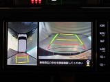 パノラミックビューモニター付きです。車両を上から見たような映像をモニター画面に表示。運転席からの目視では見にくい、車両周辺の状況をリアルタイムでしっかり確認できます。