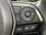 【レーダークルーズコントロール】高速道路での長距離走行が楽に!!自動で速度を保つクルーズコントロールが、衝突軽減システムと連携し、前方の車両を感知して車間を保つように速度調節してくれます!!