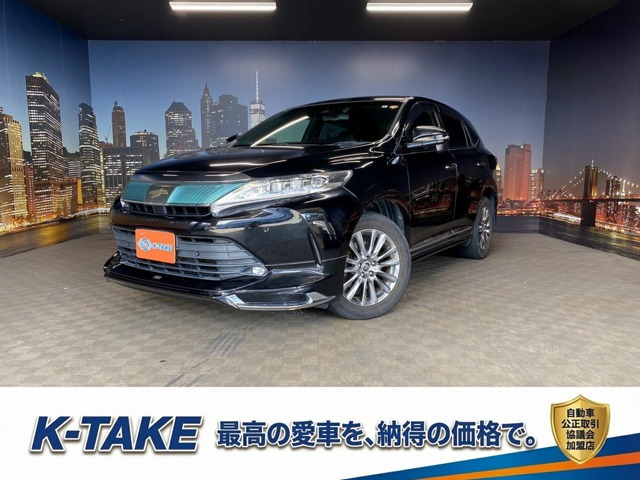 ハリアー 2.0 プログレス (禁煙車)(後期型)(黒半革)(TRDエアロ)(メー