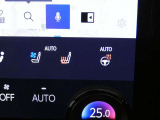 運転席・助手席は、ヒーター&ベンチレーション付シートです。暑い時期も寒い冬も快適に過ごせるうれしい装備です。