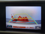 バックガイドモニターを装備しています、車庫入れもラクラクです。