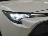 LEDヘッドライトです。デザイン性がよくとても明るいので、夜間の走行や悪天候でも安心です。しかも長寿命!