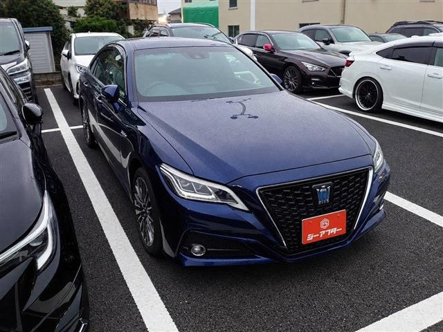 クラウン ハイブリッド 3.5 G エグゼクティブ 禁煙車 純正12型ナビ