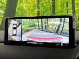 【360&deg;ビューモニター】専用のカメラにより、上から見下ろしたような視点で360度クルマの周囲を確認することができます☆死角部分も確認しやすく、狭い場所での切り返しや駐車もスムーズに行えます。