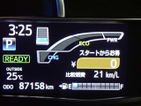 メーター内インフォメーション