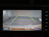 バックガイドモニターで、後方を確認しながら安心して駐車することができます。運転初心者も熟練者も必須の機能ですよ!