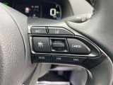 【レーダークルーズコントロール】前方の車両の距離を検知しながら速度を一定に保つ機能です。前方の車両の距離を感知して車間を保つ機能も備わっているので、高速道路の運転も楽々です!