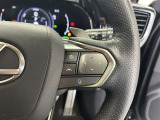 前方の車との車間を設定し、スピードを上げたり緩めたりを自動で行ってくれる追尾式の「レーダークルーズ」。上級装備の一つです!高級車にしかつかない嬉しい機能です。