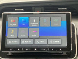 カロッツェリア製ナビゲーション装備、大きな画面で操作もしやすそうですね