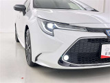 フォグランプ装着車です。暗い夜道の車両前方を明るく照らします