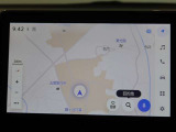 ナビゲーション付き。タッチパネル式で使いやすく、お出かけもラクラクです。