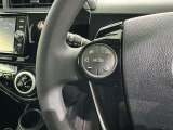 ステアリングスイッチ装備!運転しながら手元でオーディオの操作などができます。