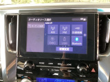 ナビ機能だけではありません、オーディオ機能も充実しています。
