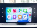 ●Apple Car Play:スマホとの有線接続で、ナビ・オーディオ再生などスマホのアプリ機能が画面でも使える便利機能です!