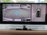 車の真上から見下ろしたような360度視界の良い『アラウンドビューモニター』です♪♪ 苦手な狭い駐車場、暗い所でも確認ができてとっても安心です♪♪