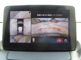 ドライバーの死角をカバーしてくれる360&deg;ビューモニター搭載★