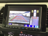 便利な3ビュー切り替え、ガイド線表示付きのバックカメラです!後退時、後方の視界をサポートします!