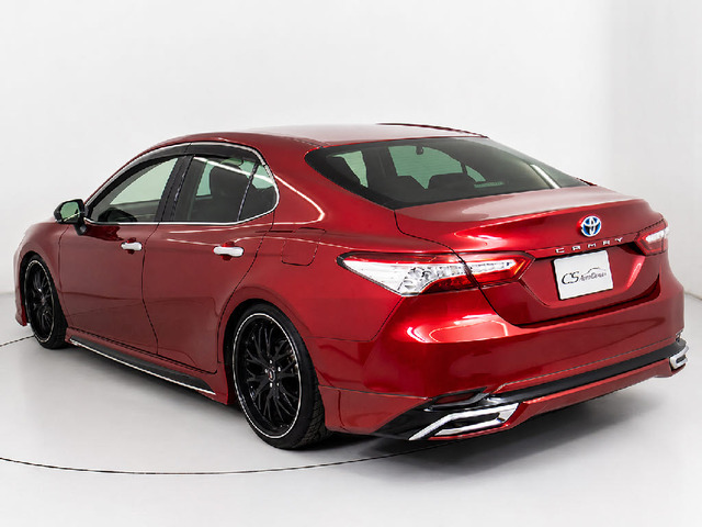 トヨタ カムリ 2.5 G レザーパッケージ 車高調 TRDエアロ 黒本革 20AW