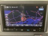 ナビ搭載車です!ナビがあれば初めての道でも安心して運転でき、よりドライブも楽しめますね♪