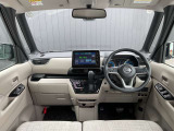 広々とした視界を体感できます。運転が楽しくなりますね。